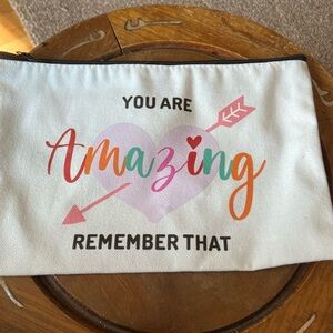 you are amazing makeup/personal bag